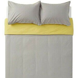 Bluebellgray Cotton Sateen 3-Piece Duvet Cover Set